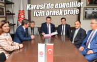 Karesi’de engelliler için örnek proje