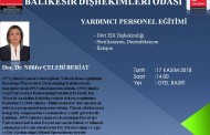 YARDIMCI PERSONEL EĞİTİMİ