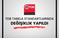 Tabela Standatlarında Değişiklik